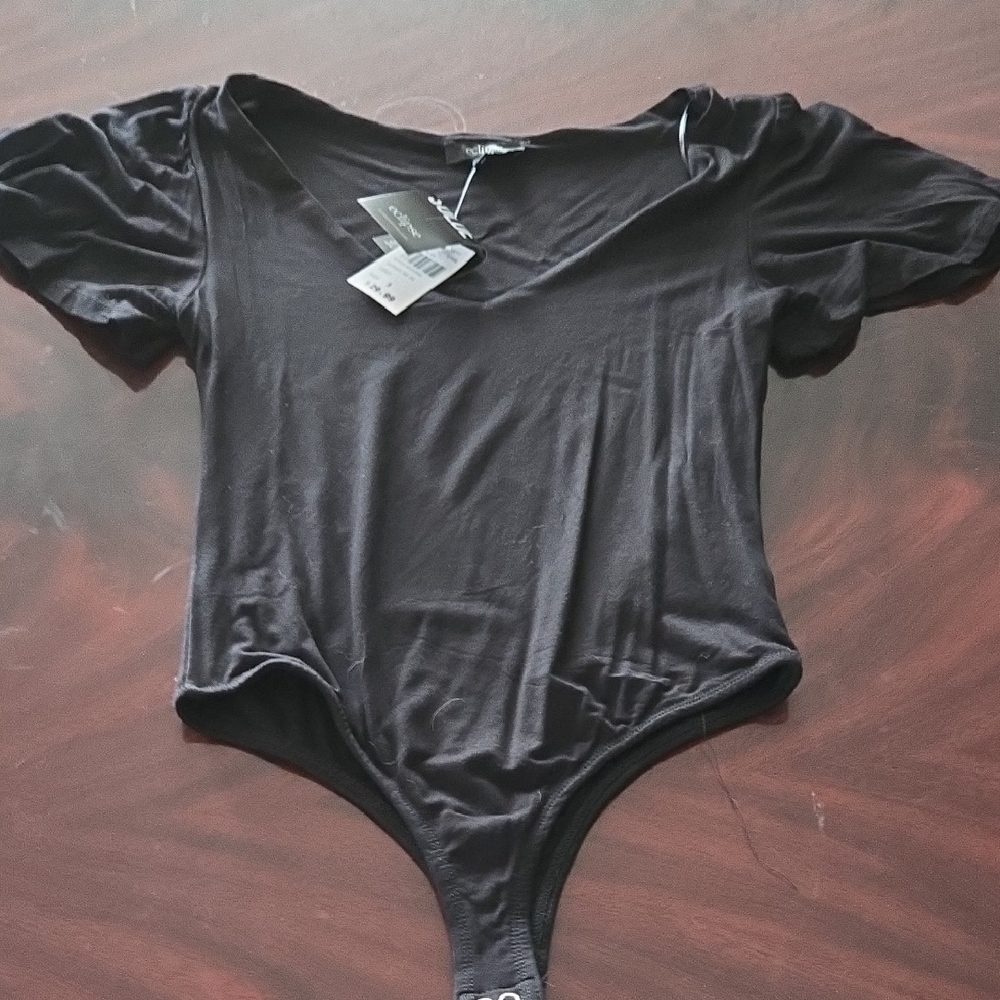 Eclipse Black Bodysuit